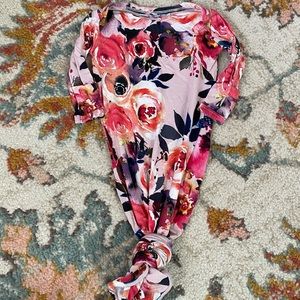 Posh Peanut Floral Gown Sz 3 Months